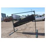 Adjustable cattle scratcher