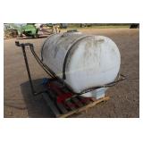 Sprayer 300 gallon poly tank, 3 point