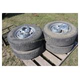 Ford F-250 Super Duty Wheels (steel) w/LT245/75R17