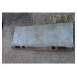 Solid Full Weldable Quick Attach Blank Plate