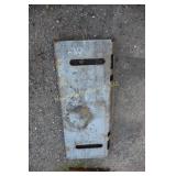 Latch View Weldable Quick Attach Blank Plate