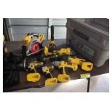 DeWalt 18V tools w/batteries