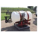 Sprayer 3pt, 300 Gal, Broyhill Hydraulic drive