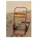 Torch cart on shop cart high wheels