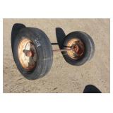 Wheels & axle 15" tires