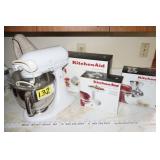 KitchenAid Mixer and Attachments