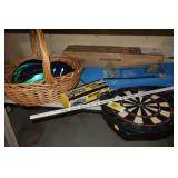 5 Game Combo, Dartboard, Helmets