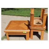 Coffee Table and 2 End Tables