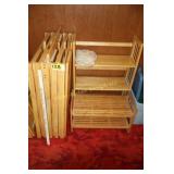 6 Folding Shelves
