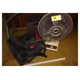 Fan and Duffel Bag