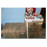 4 Boxes of Stuffed Animals