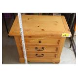 3 Drawer Nightstand