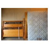 Queen Sized Bed Frame w/ Mattress