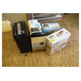 3 Paper Shredders & Griddle