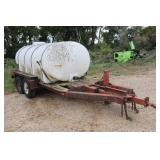 Trailer w/1500 gallon Water Tank
