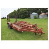 1989 Flatbed Trailer 19'