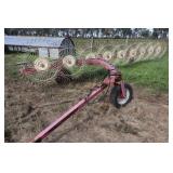 Tonutti 9 Wheel Rake