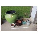Planters & waterer