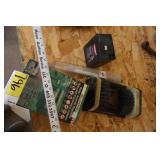 boot scrubber, reppeller & battery