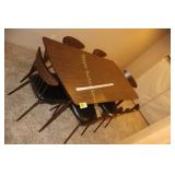 Retro Table w/6 chairs & 2 leaves