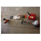 Stihl gas string trimer & mixed gas, string, etc