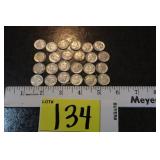 Silver Dimes 1964 - 24ct