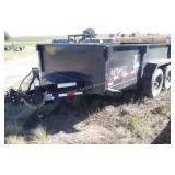 2022 Nova Dump Trailer 7 x 12