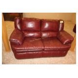 Lane reclining loave seat - leather look