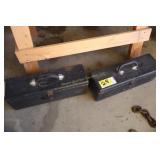 2 tool boxes