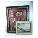 Unique office print! Great for decor! And oil on