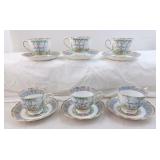 Royal Albert Tea Set Silver Birch Including A Set