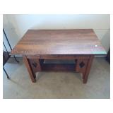 Antique Oak Mission Desk ( Child Size )