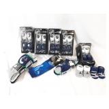 Vancouver canucks lot! Infant booties, bandana,