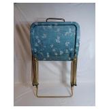 4 Vintage T.V. Dinner Trays With Tray Holder On