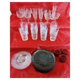 Large Collection Of Glass And Crystal Including