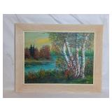 Original Oil On Board By Russ Stonehouse