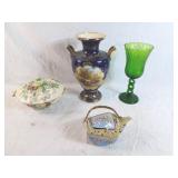 Lot To Include A Large Stemmed Glass Measuring