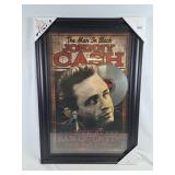 Framed Johnny Cash Live at San Quentin Poster