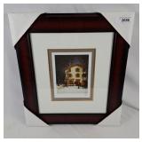 "Corner Store" by Lawren Harris Framed Artwork.