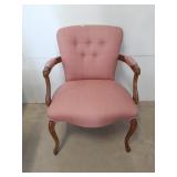 Vintage Upholstered Arm Chair, Measures Roughly