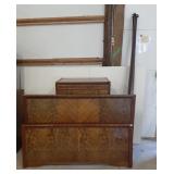 Mid Century Hiboy 4 drawer Dresser And