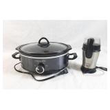 Crock Pot and black and Decker smart grind