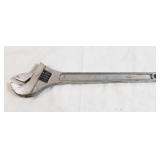 15" Snap On adjustable wrench