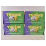 4 Boxes of Throne Wet Toilet Paper