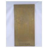 Samuel Harsnett Archbishop of York Plaque. Origin