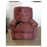 Upholstered Lazy Boy Lift Chair In Working