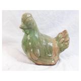 Pottery Chicken. Great for garden decor!