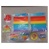 Lot of push pop toys