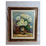 Signed Oil On Canvas Measuring Roughly 15.5" By