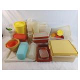 Large Tupperware Lot To Include Several